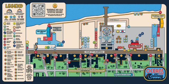 Festival footprint