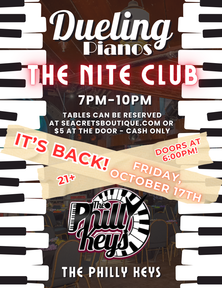 seacrets October-Dueling-Pianos