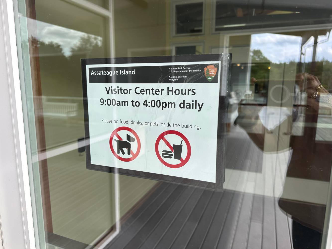 ASSATEAGUE ISLAND Visitors Center is open for now