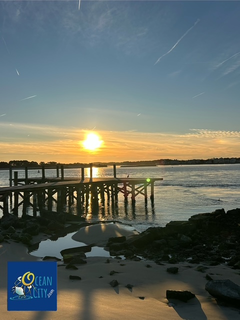 Winter sunset