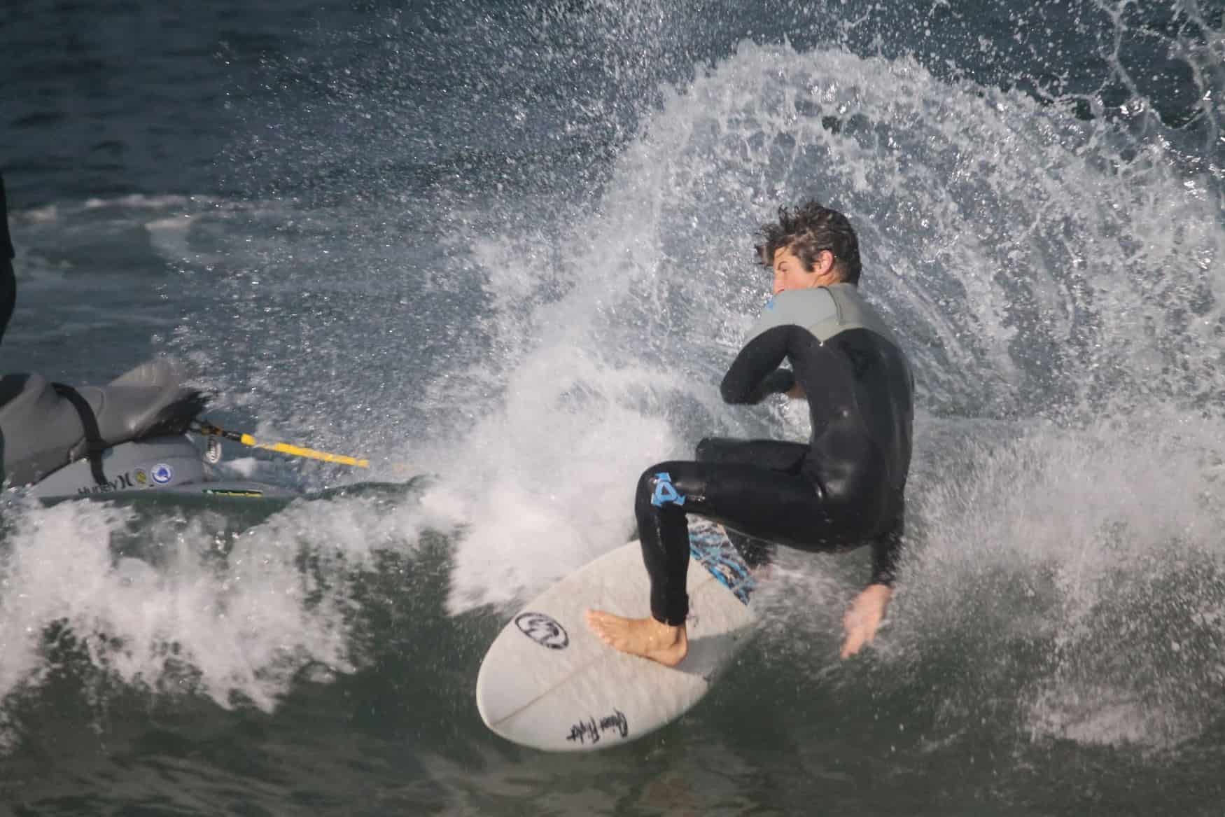 Surfing in Ocean City, MD