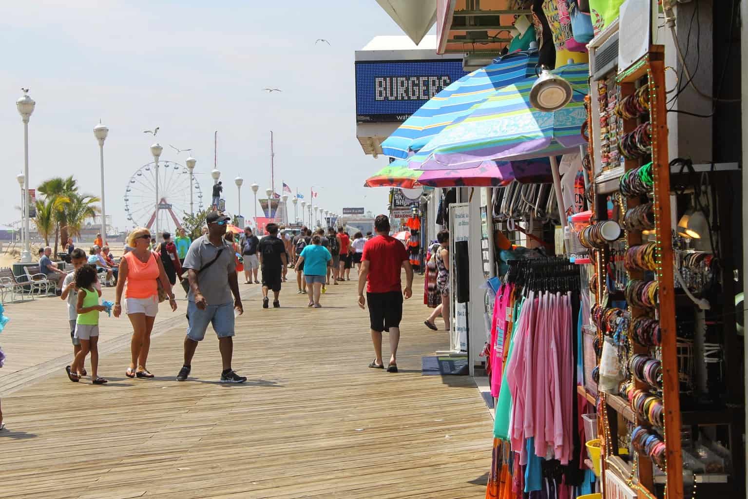 shopping in Ocean City, MD