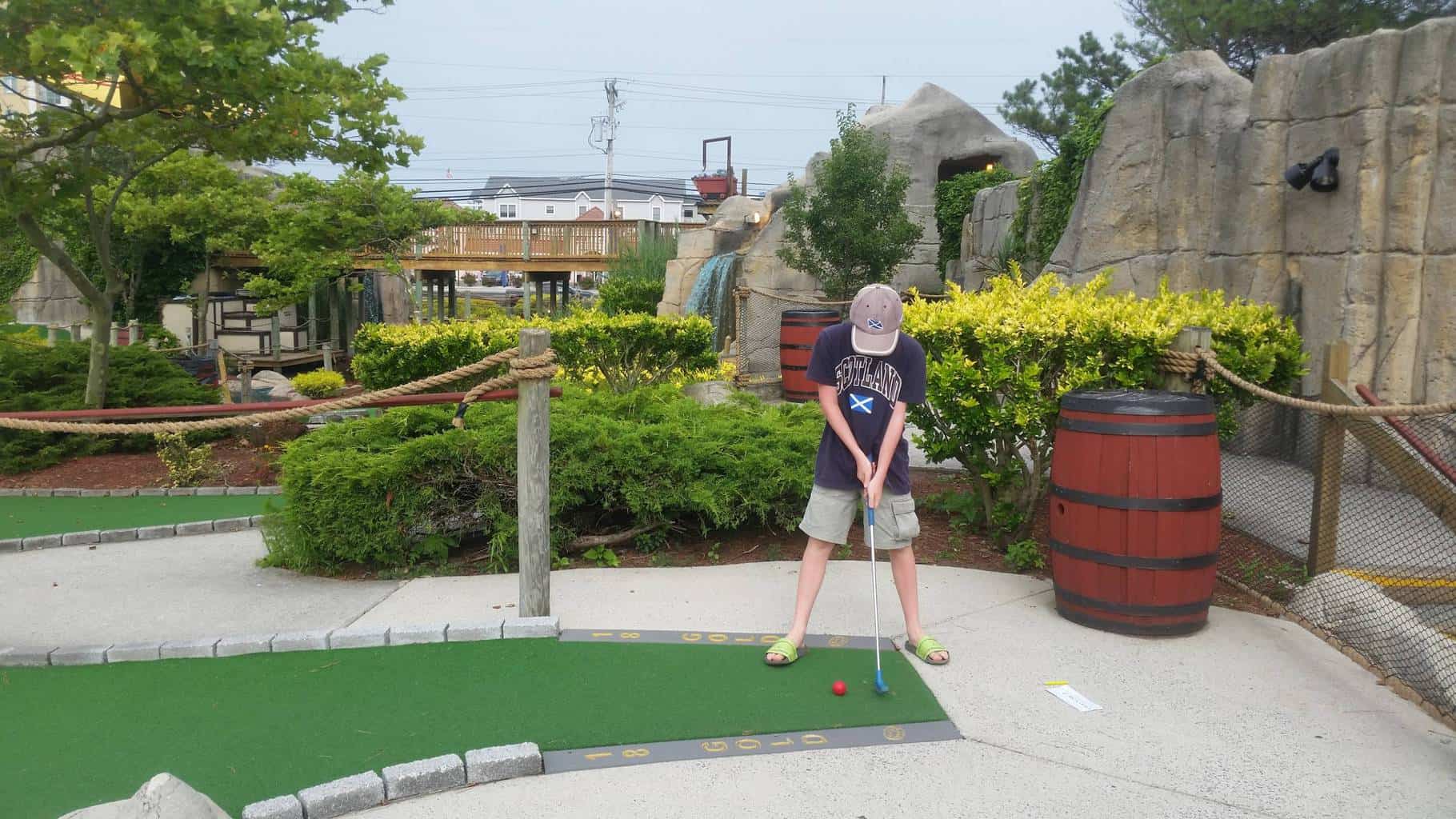 Miniature Golf in Ocean City, Maryland