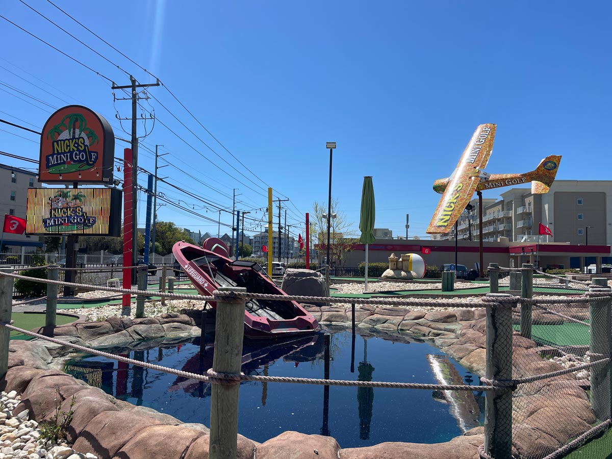Nick's Mini Golf - 45th Street · OceanCity.com